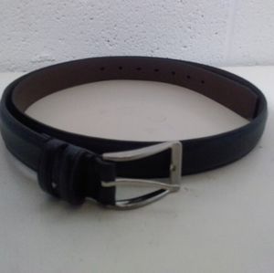 Men's Black Dress Belt